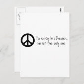 僕は夢を見ていると言ってもよい ポストカード (正面/裏面)