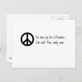 僕は夢を見ていると言ってもよい ポストカード (正面/裏面)