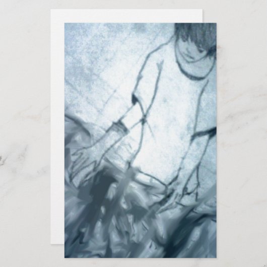 僕は夢を見るマンガ 便箋 (正面/裏面)