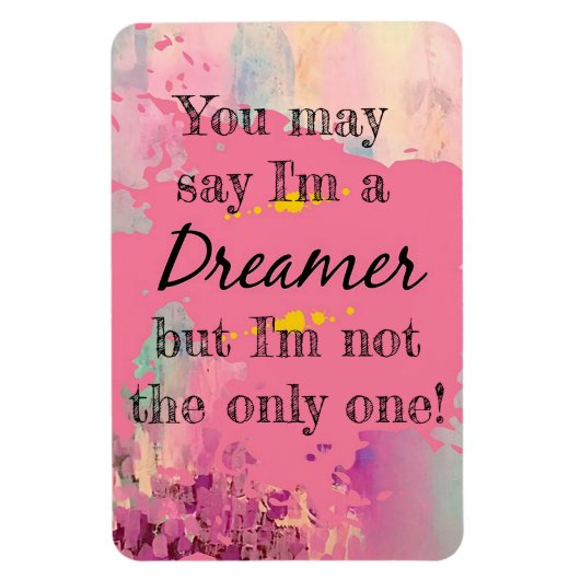 僕は夢想家だって言えるかもしれない マグネット (縦)