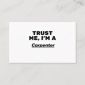 僕は大工だ 名刺 (正面)