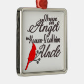 僕は天使を天国に入れた メタルオーナメント (右)