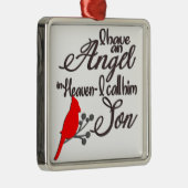 僕は天使を天国に入れる メタルオーナメント (右)