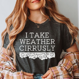 僕は天気が穏かだ |気象学の卒業 Tシャツ