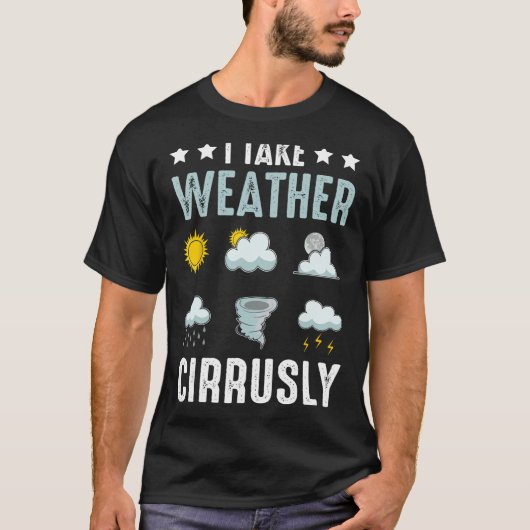 僕は天気予報を受ける Tシャツ (正面)