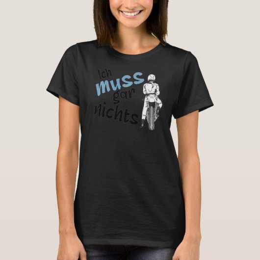 僕は女の言うことはなおもしろいい Tシャツ (正面)