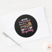 僕は女児だ ラウンドシール (封筒)