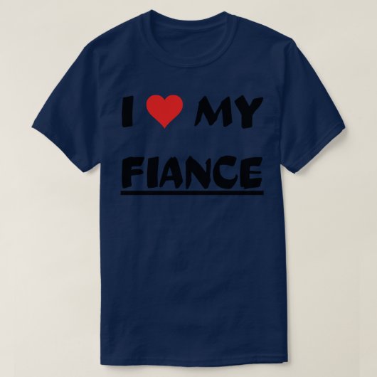 僕は婚約者が好きだ Tシャツ (デザイン正面)