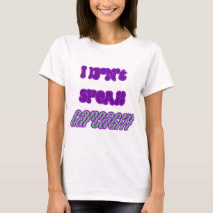 僕は嫌い話はしない Tシャツ