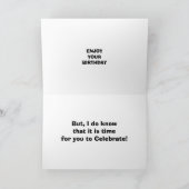 僕は子どものハッピーバースデーだ カード (内部)