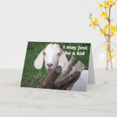 僕は子どものハッピーバースデーだ カード (黄色い花)