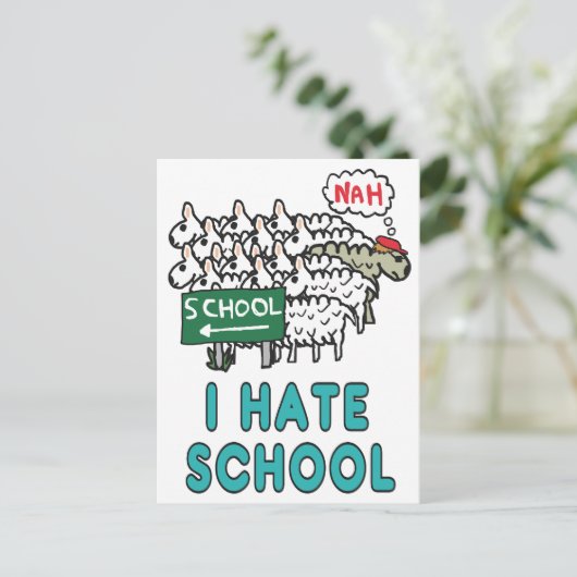僕は学校が嫌いだ ポストカード (スタンド正面)