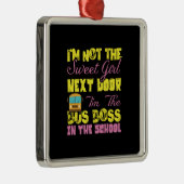 僕は学校のバスボスだ メタルオーナメント (右)