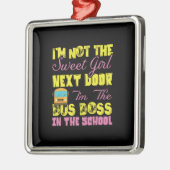 僕は学校のバスボスだ メタルオーナメント (左)