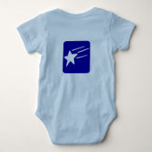 僕は家の主人だ ベビーボディスーツ (裏面)