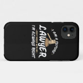 僕は将来の弁護士だ Case-Mate iPhoneケース (裏面(横))