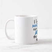 僕は小さな軍の走狂った家に住んでいる コーヒーマグカップ (左)