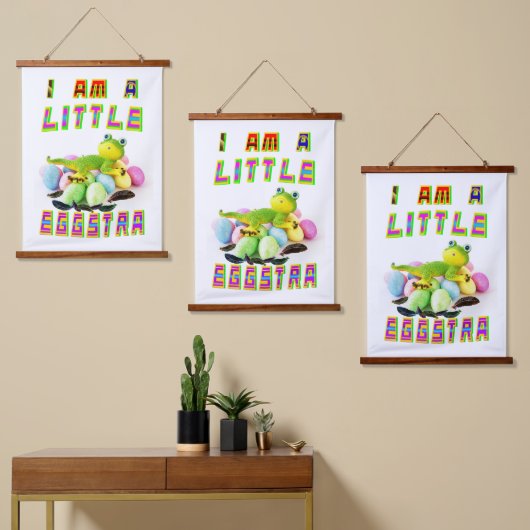 僕は少し卵がある 吊り下げ型タペストリー (非対称)