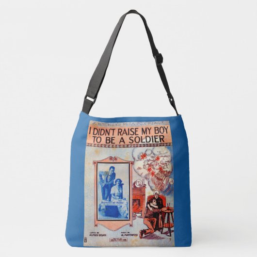 僕は少年を兵隊の楽譜に育てなかった クロスボディバッグ (裏面)