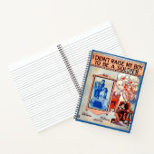 僕は少年を兵隊の楽譜に育てなかった ノートブック (内部)