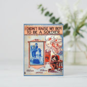 僕は少年を兵隊の楽譜に育てなかった ポストカード (スタンド正面)