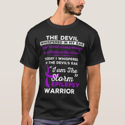 僕は嵐てんかん戦士だ Tシャツ (正面)