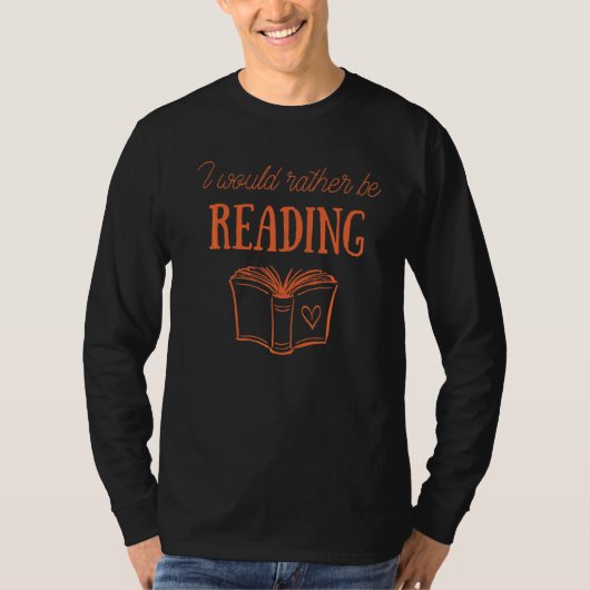 僕は巻本読おたく Tシャツ (正面)