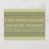 僕は常に臨席し現に肯定している ポストカード (正面)