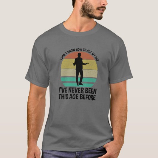 僕は年の引用文の受け方が無おもしろいい Tシャツ (正面)