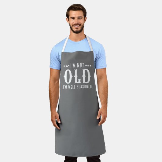 僕は年を取らない、年を取っても気が済まない エプロン (着用した状態)