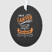 僕は弁護士だ オーナメント (正面)