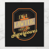 僕は弁護士だ ワインラベル (シングルラベル)