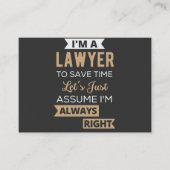 僕は弁護士だ 名刺 (正面)