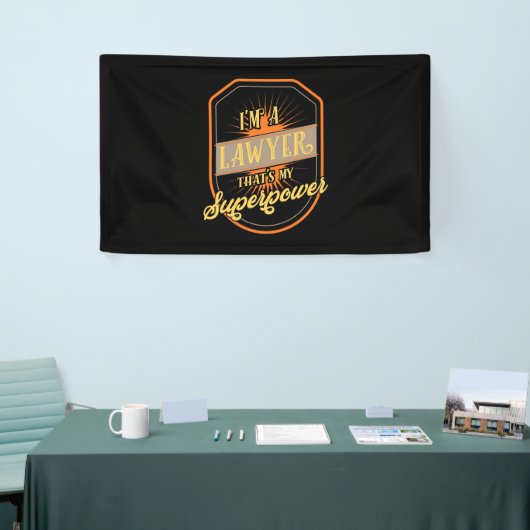 僕は弁護士だ 横断幕 (トレードショー)