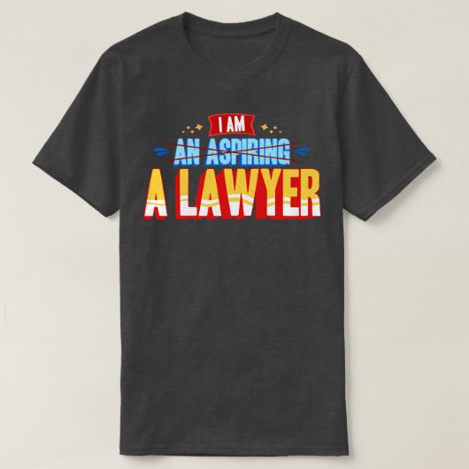 僕は弁護士だ Tシャツ (デザイン正面)