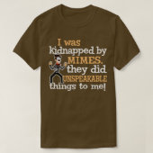 僕は彼らにだまされて言うに言われぬ Tシャツ (デザイン正面)