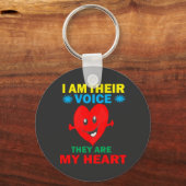 僕は彼らの声だ、僕のハートだ キーホルダー (正面)