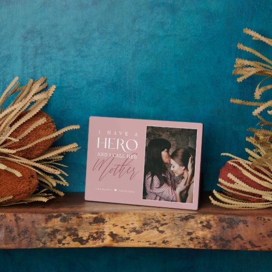 僕は彼女の母と呼ぶヒーローを持っている フォトプラーク (側面)
