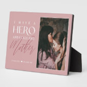 僕は彼女の母と呼ぶヒーローを持っている フォトプラーク (側面)