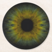 僕は得君に目を向ける ラウンドペーパーコースター (正面)