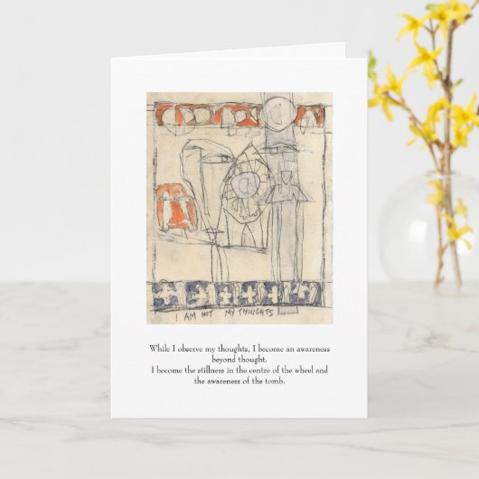 僕は心に思わぬ カード (黄色い花)