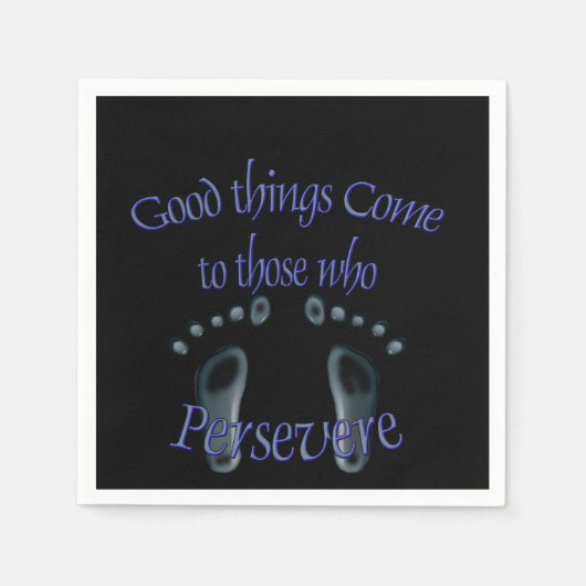 僕は忍耐する スタンダードカクテルナプキン (正面)