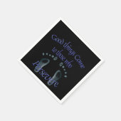 僕は忍耐する スタンダードカクテルナプキン (角)