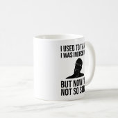 僕は思い切り考えが無かった コーヒーマグカップ (正面右)