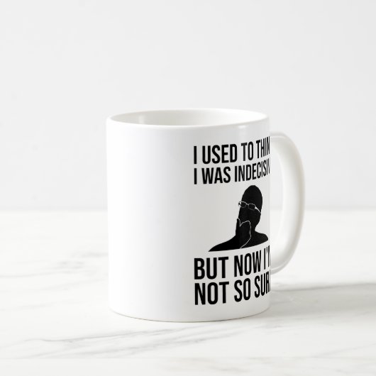 僕は思い切り考えが無かった コーヒーマグカップ (正面右)