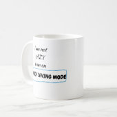 僕は怠け者だ コーヒーマグカップ (正面左)