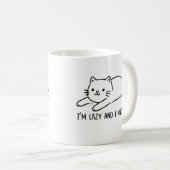 僕は怠け者で知っている コーヒーマグカップ (正面右)