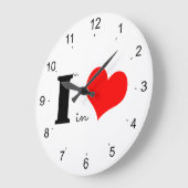 僕は恋をしている ラージ壁時計 (傾斜)