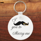 僕は恥ずかしいから僕と結婚しろ キーホルダー (正面)