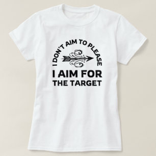 僕は悦ばぬ アーチェリー・ママ Tシャツ